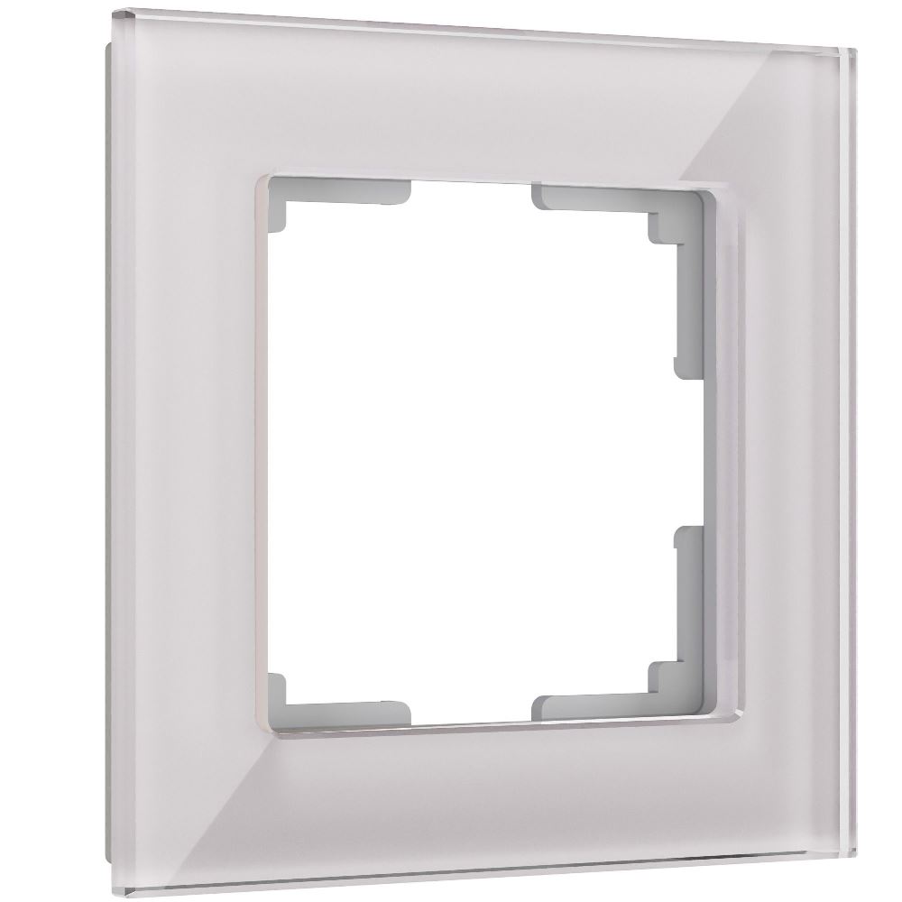 Рамка стеклянная Werkel Favorit на 1 пост Дымчатый W0011117