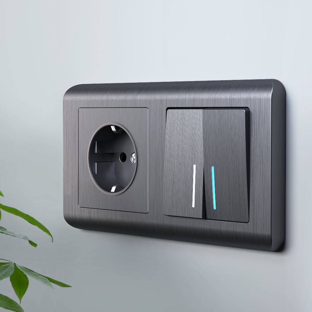 Рамка из поликарбоната Werkel Stream на 2 поста Графит W0022104 — изображение 2