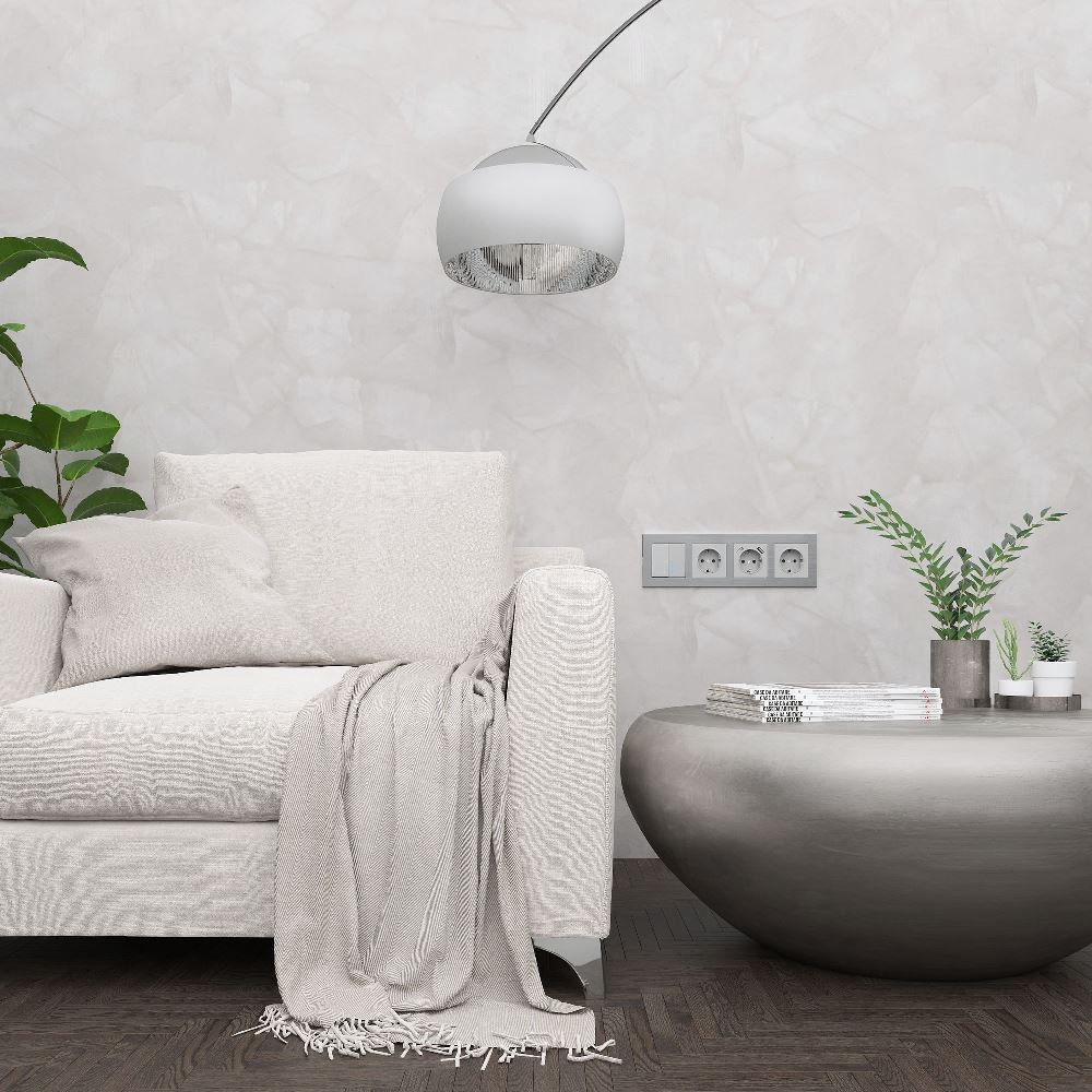 Рамка из металла Werkel Aluminium на 4 поста Алюминий W0041706 — изображение 2