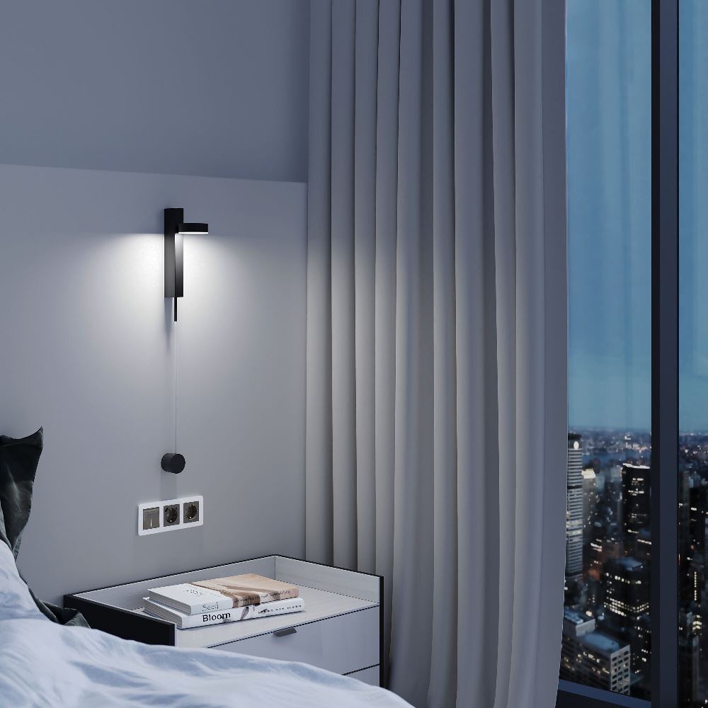 Выключатель одноклавишный встраиваемый Werkel с подсветкой Графит W1110144 — изображение 3