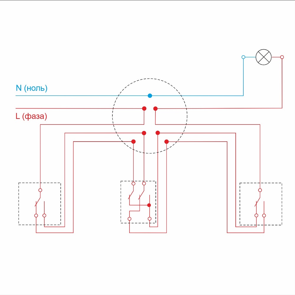 Выключатель одноклавишный встраиваемый перекрестный Werkel Черный матовый W1113008 — изображение 5