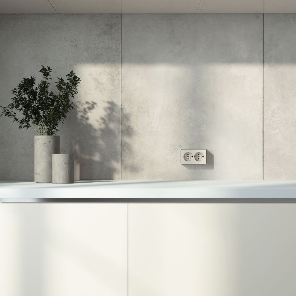 Розетка накладная двойная Werkel Gallant с заземлением Слоновая кость W5072103 — изображение 3