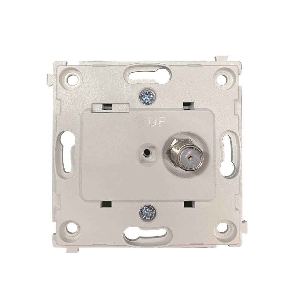 Розетка встраиваемая TV-SAT Donel R98 F-разъём Кашемир матовый DA30200-DA87935 — изображение 5