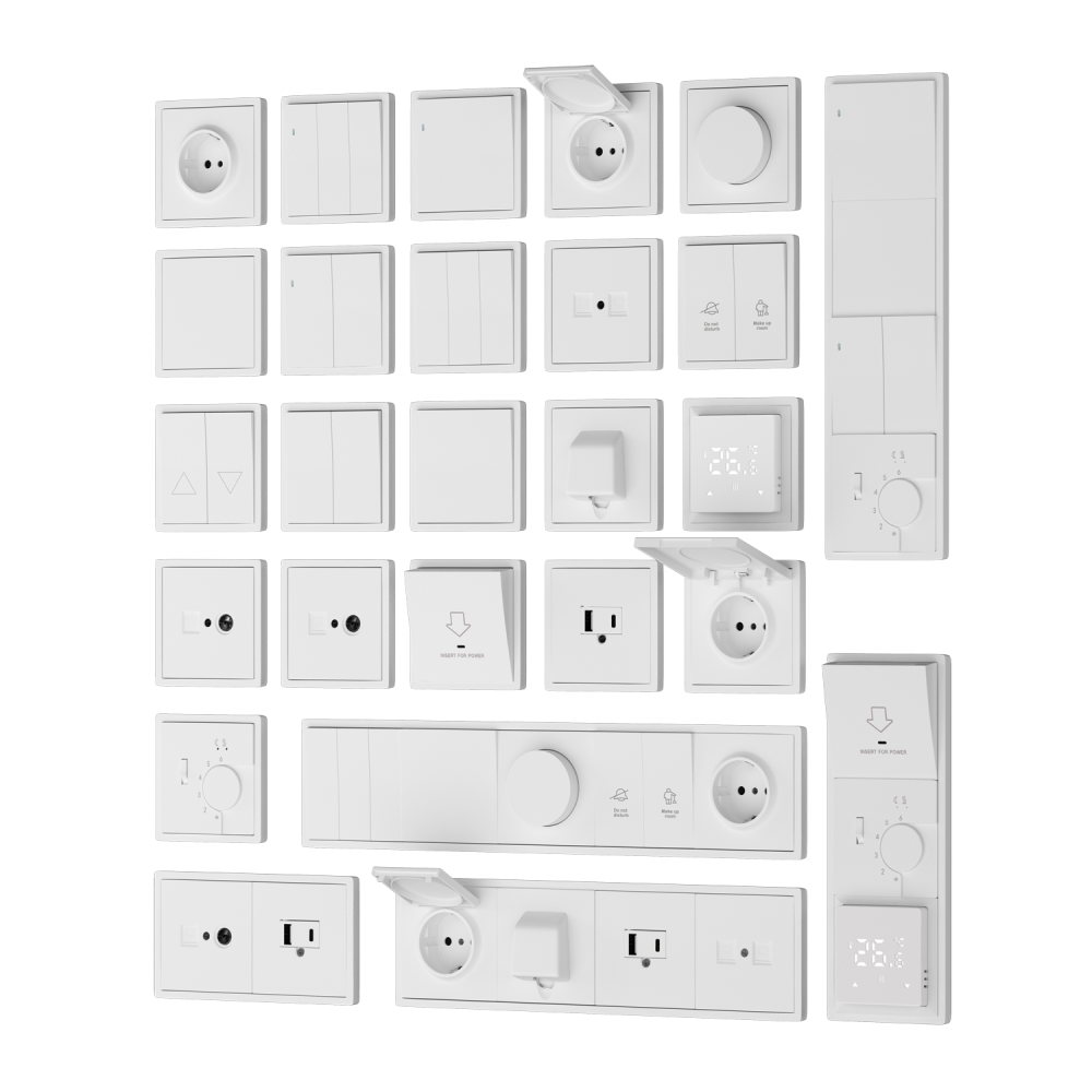 Розетка встраиваемая комбинированная Donel R98 RJ45+ SAT Белый матовый DA30600-DA88933 — изображение 2