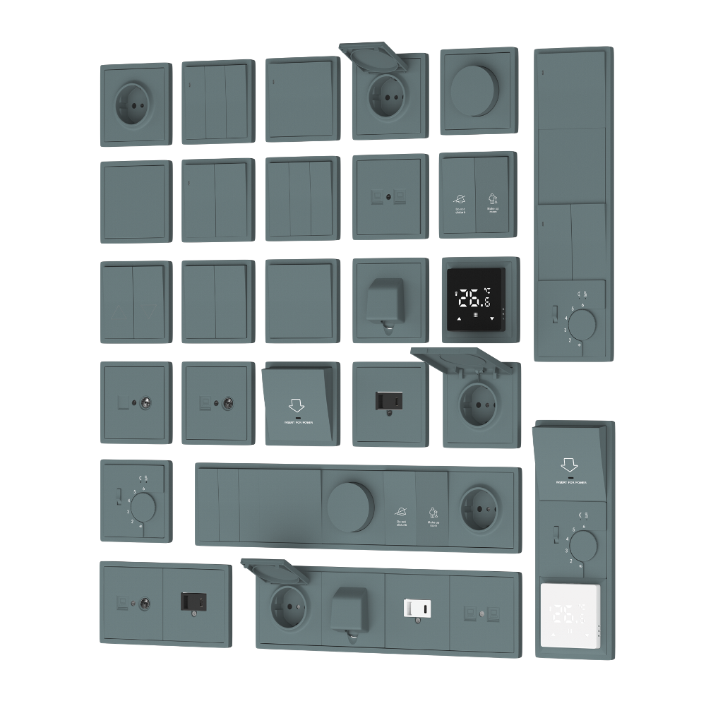 Вывод кабеля Donel R98 Изумруд матовый DA87139 — изображение 2