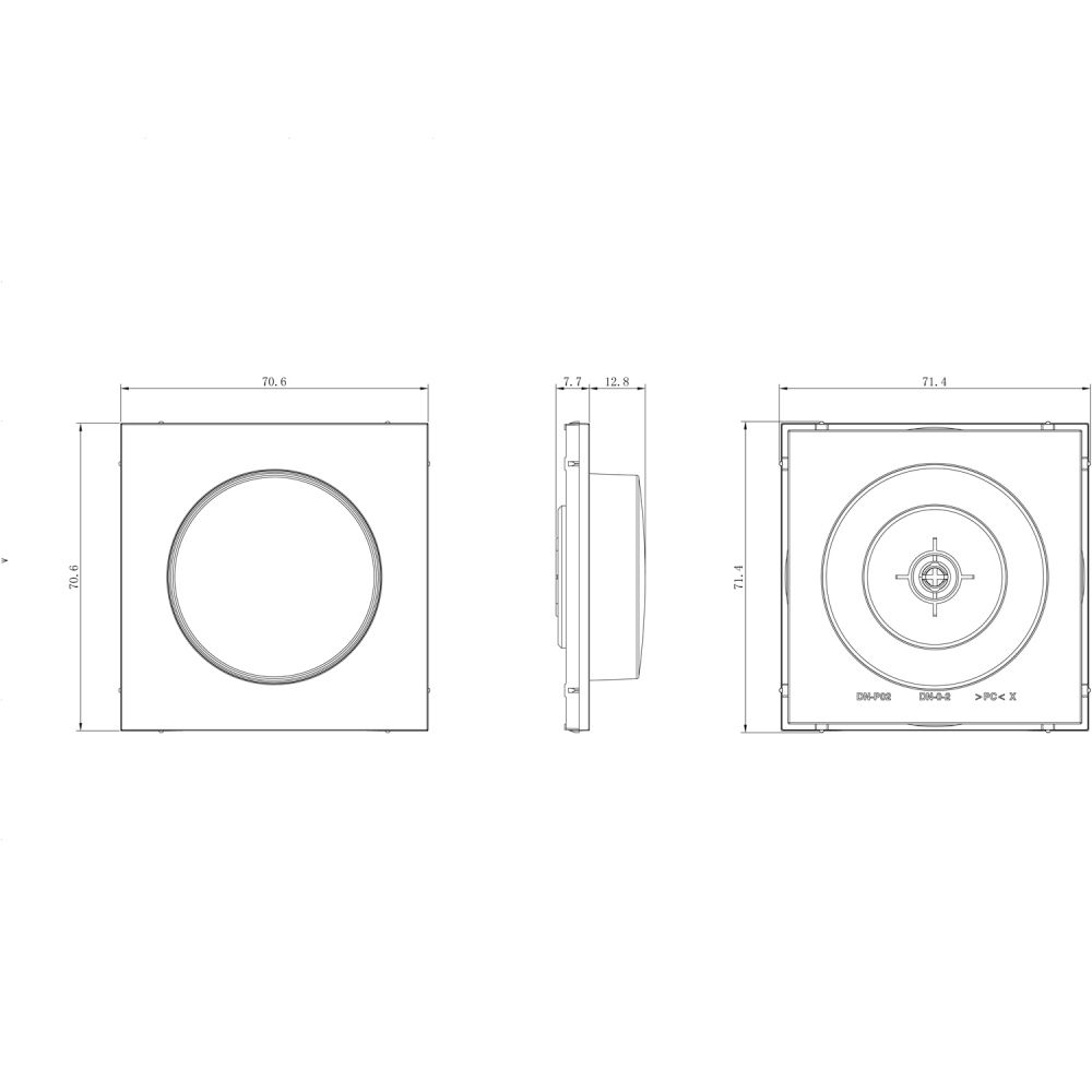 Диммер Donel R98 Dali роторный Кашемир матовый DDIMTWDali-2-DA65035 — изображение 5