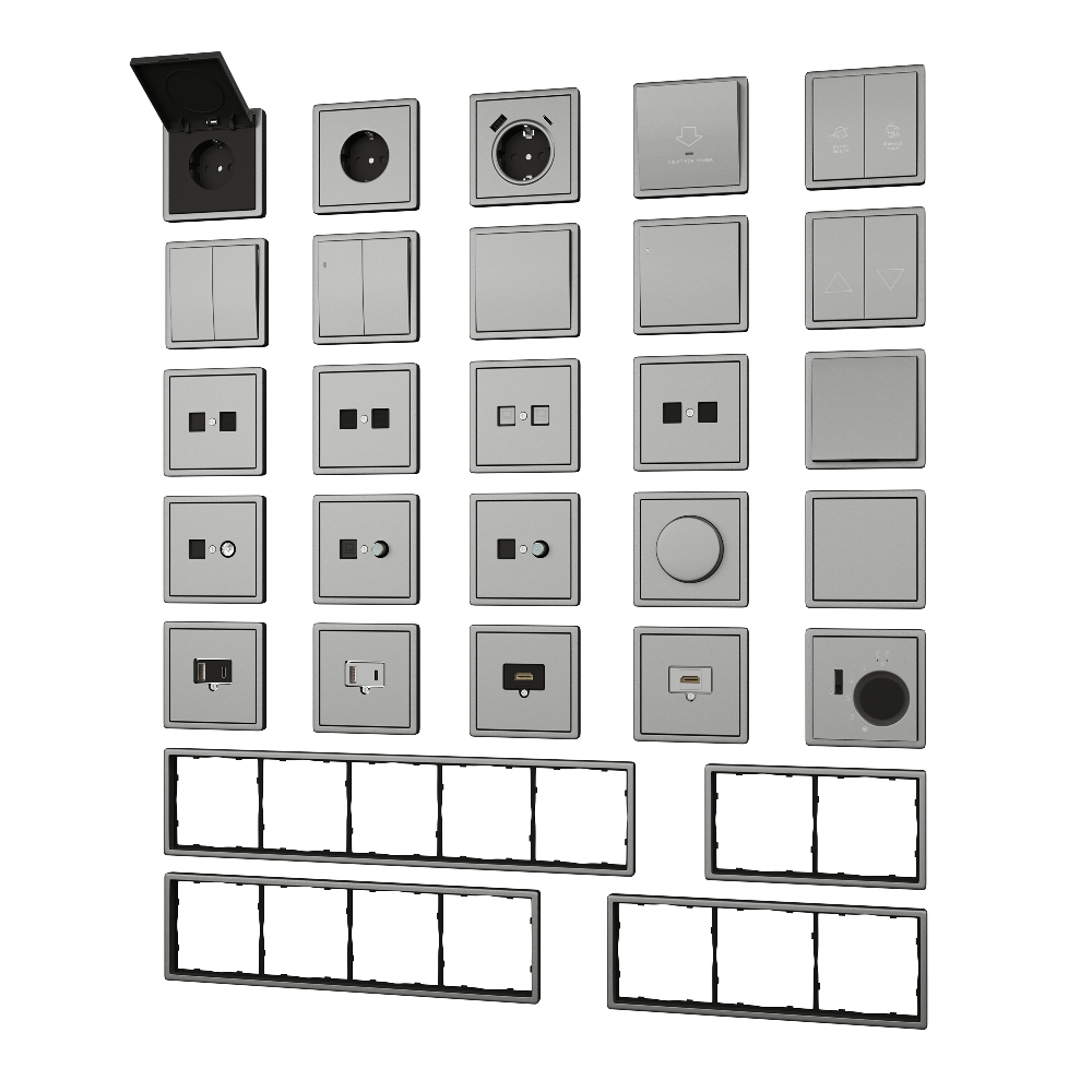 Диммер Donel R98 Metal Dali роторный Благородная сталь DDIMTWDali-2-DA650ES — изображение 3