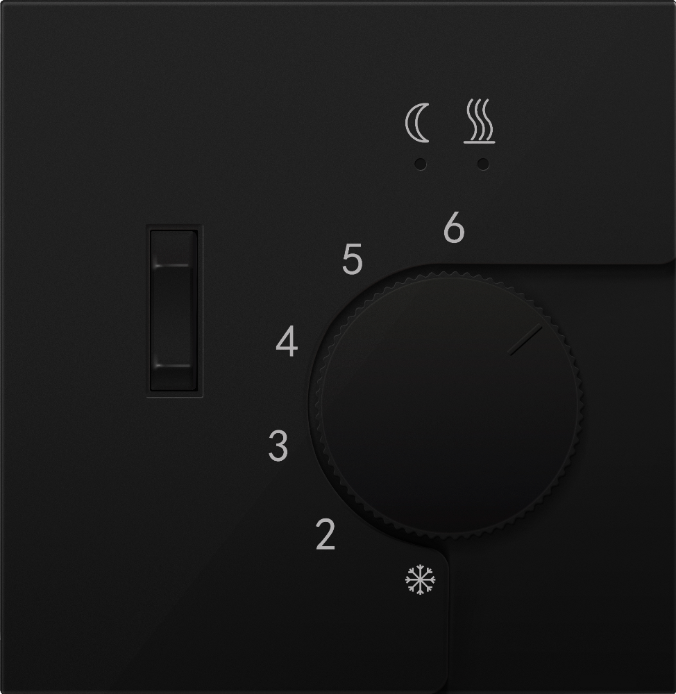 Терморегулятор механический Donel R98 с внешним датчиком пола Карбон матовый DTEF231-DA14930 — изображение 2