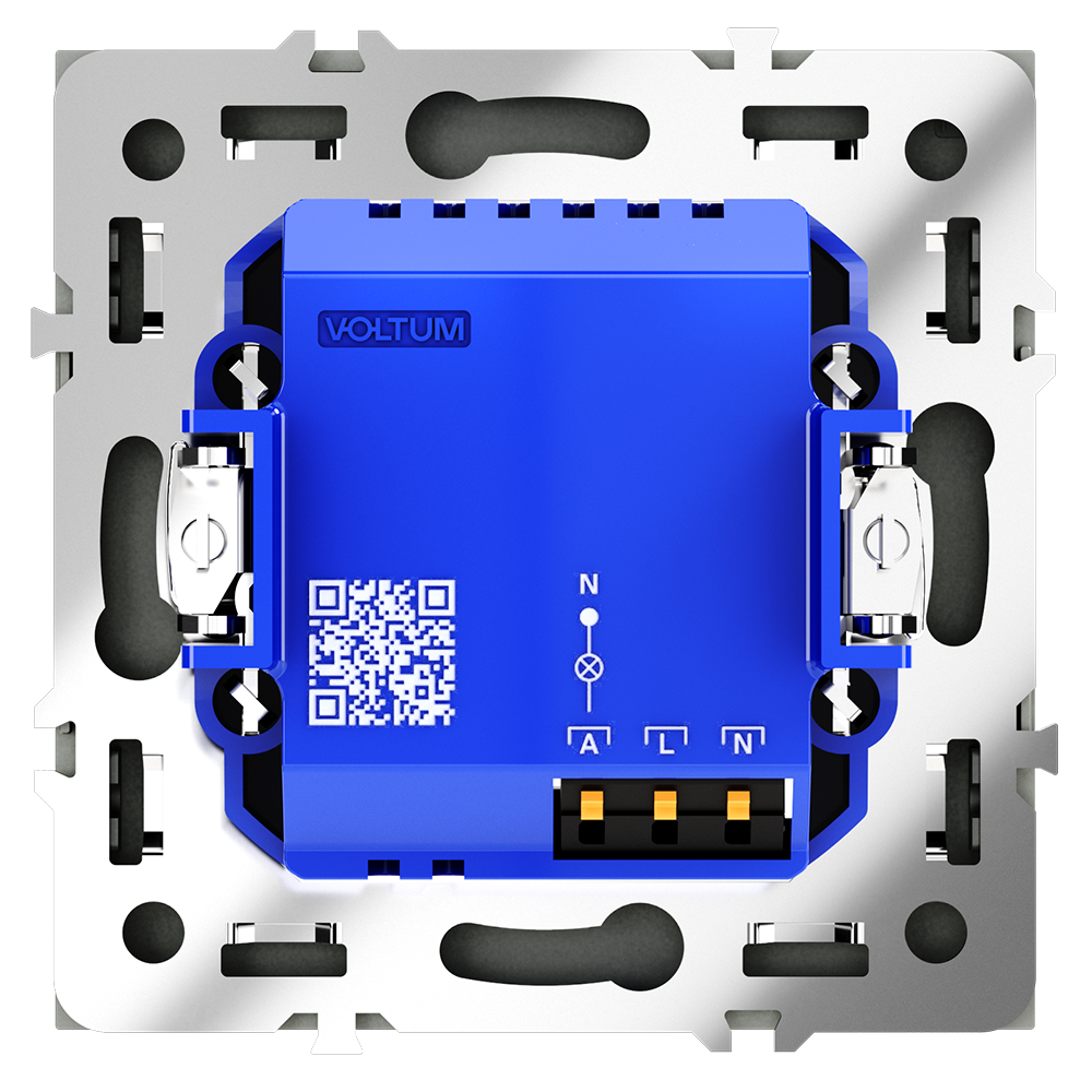Датчик движения встраиваемый Voltum S70 Черный матовый VLS070508 — изображение 3