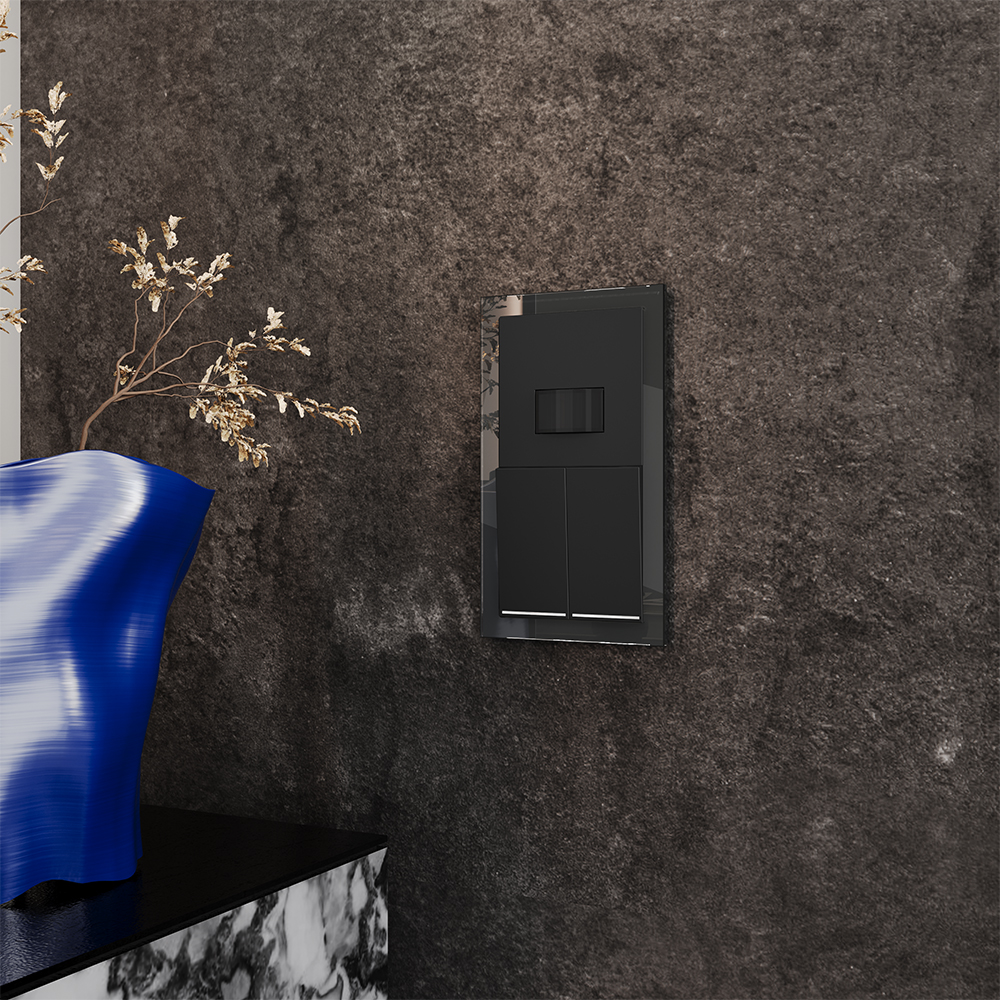 Датчик движения встраиваемый Voltum S70 Черный матовый VLS070508 — изображение 5