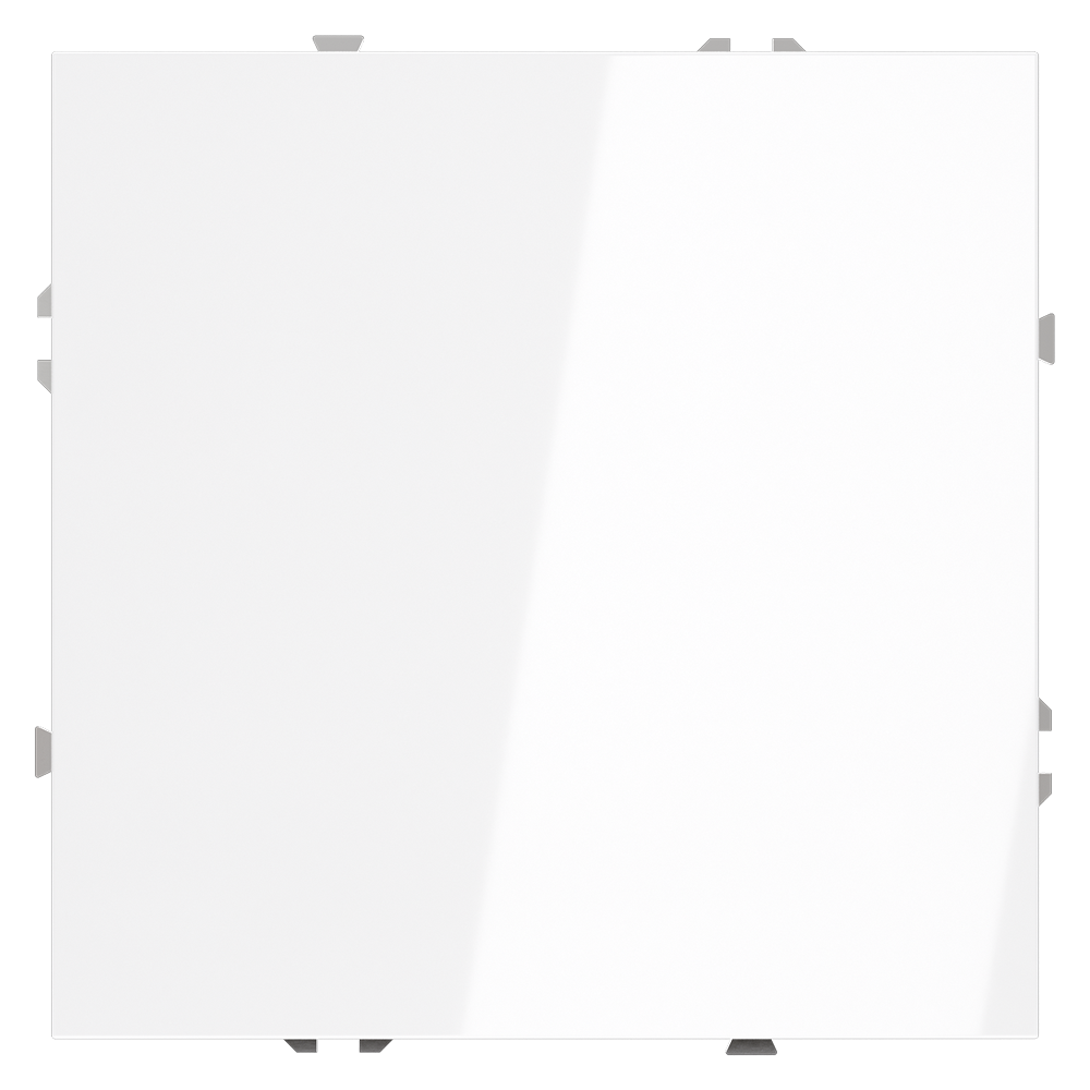 Заглушка Voltum S70 с суппортом Белый Глянцевый VLS080101