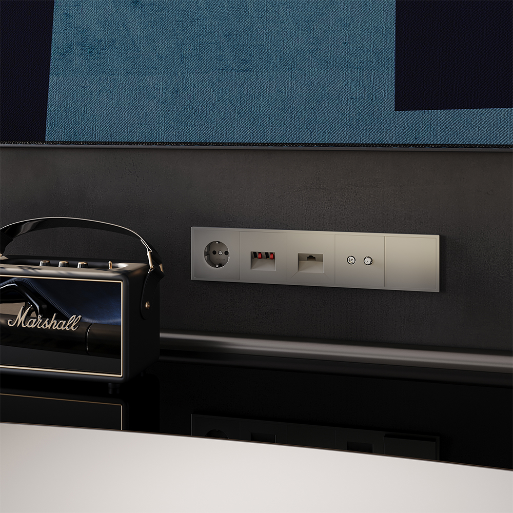 Заглушка Voltum S70 с суппортом Кашемир VLS080103 — изображение 4