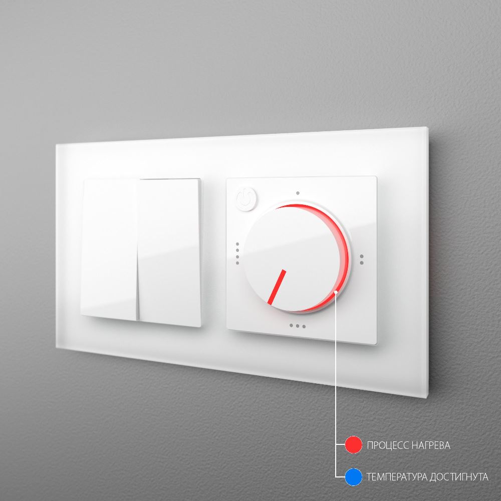 Терморегулятор электромеханический Werkel для теплого пола Белый W1151101 — изображение 5