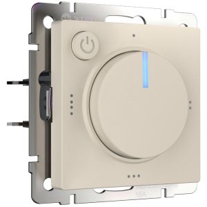 Терморегулятор электромеханический Werkel для теплого пола Айвори матовый W1151162