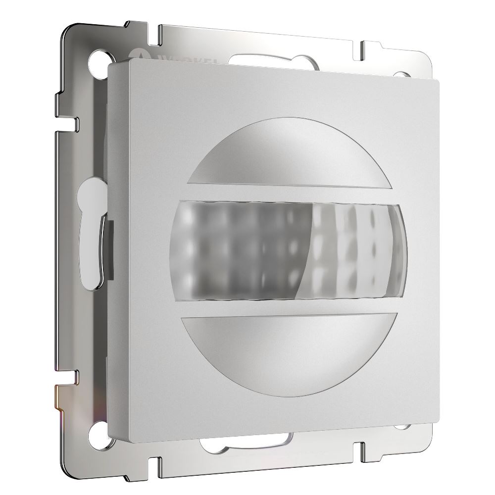 Датчик движения встраиваемый Werkel двухпроводный Серебряный матовый W1155105