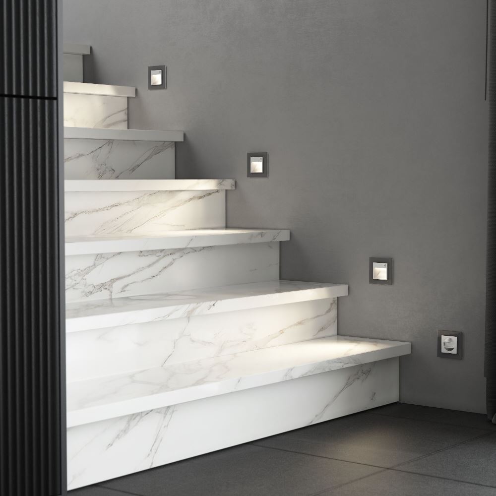 Датчик движения встраиваемый Werkel двухпроводный Серебряный матовый W1155105 — изображение 2