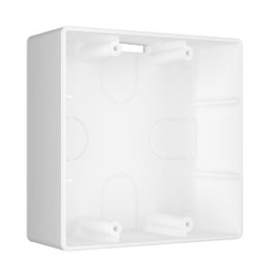 Коробка для накладного монтажа Werkel для силовой розетки Белый W1199201