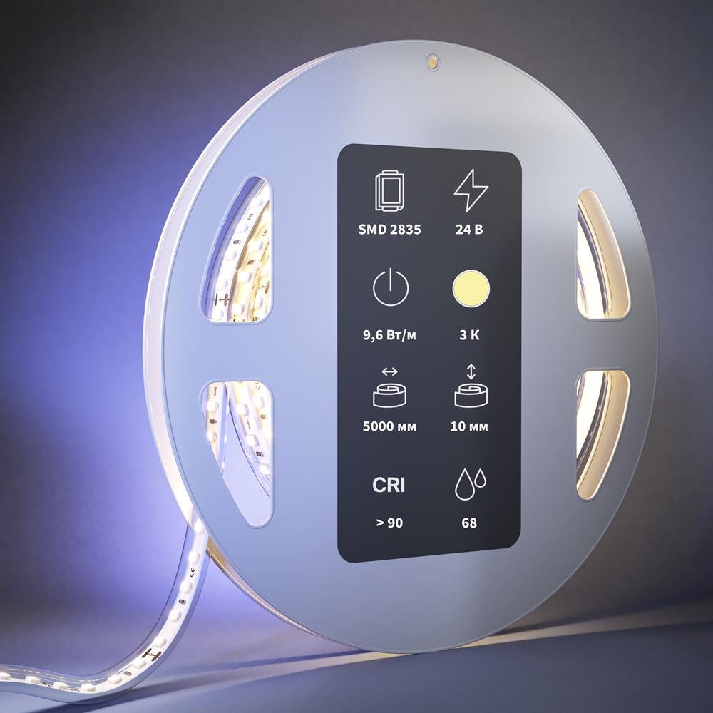 Светодиодная лента Maytoni Led Strip Ultra 5 м 3000 K Белый 201212 — изображение 2