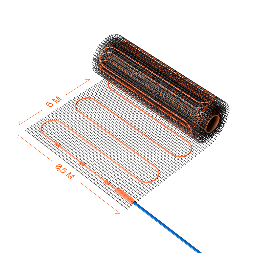 Нагревательный мат Voltum Т200 3 VLT01-200-3.0 — изображение 2